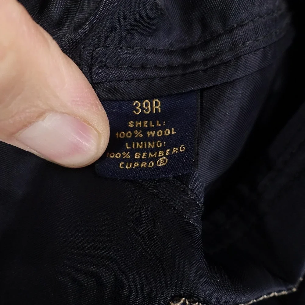 Brooks Brothers Blazer 39R Wool Loro Piana Italy Sport Coat Jacket Brooksease